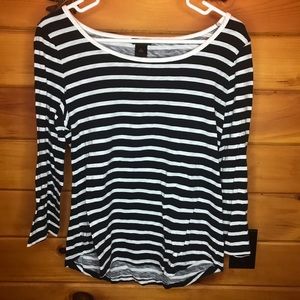 Ann Taylor Striped Shirt